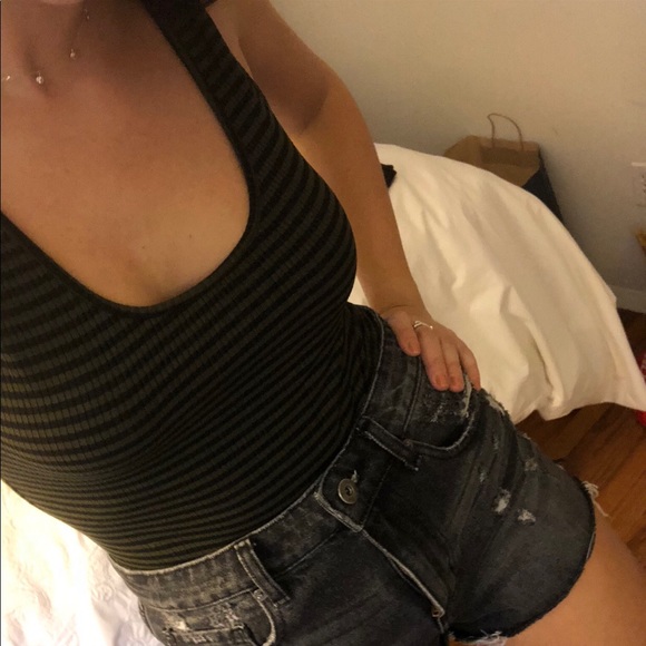 Striped bodysuit - Picture 4 of 8